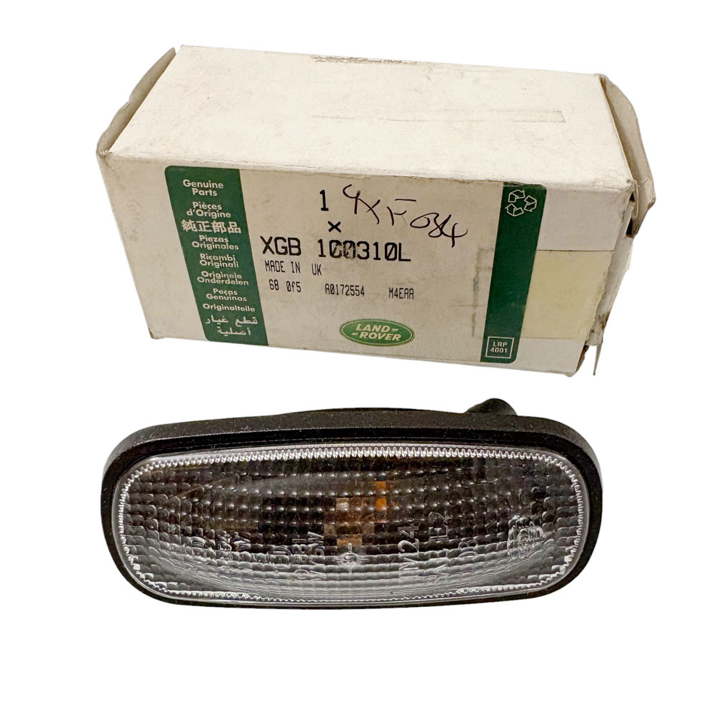 Clear Indicator Side Repeater Lamp With Amber Bulb XGB100310L